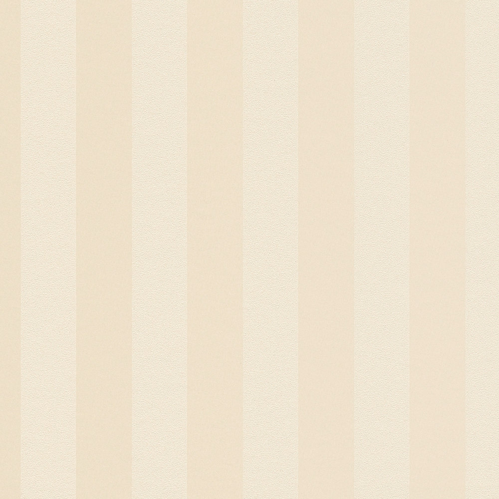             Papel pintado clásico a rayas de estilo romántico - beige
        