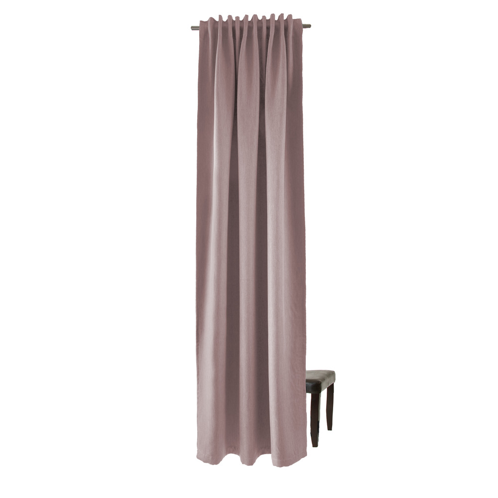             Sciarpa decorativa 140 cm x 245 cm in fibra artificiale rosa antico
        