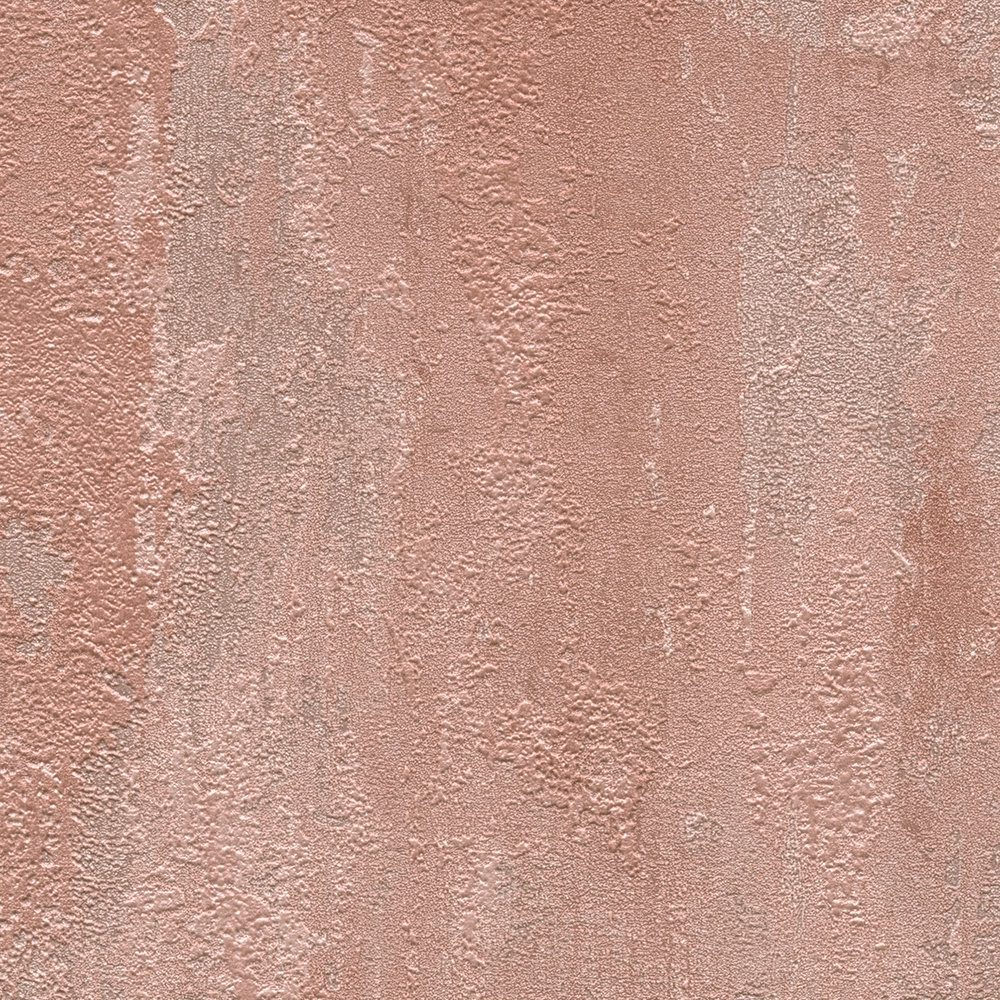             Wallpaper industrial style with texture effect - metallic, pink
        