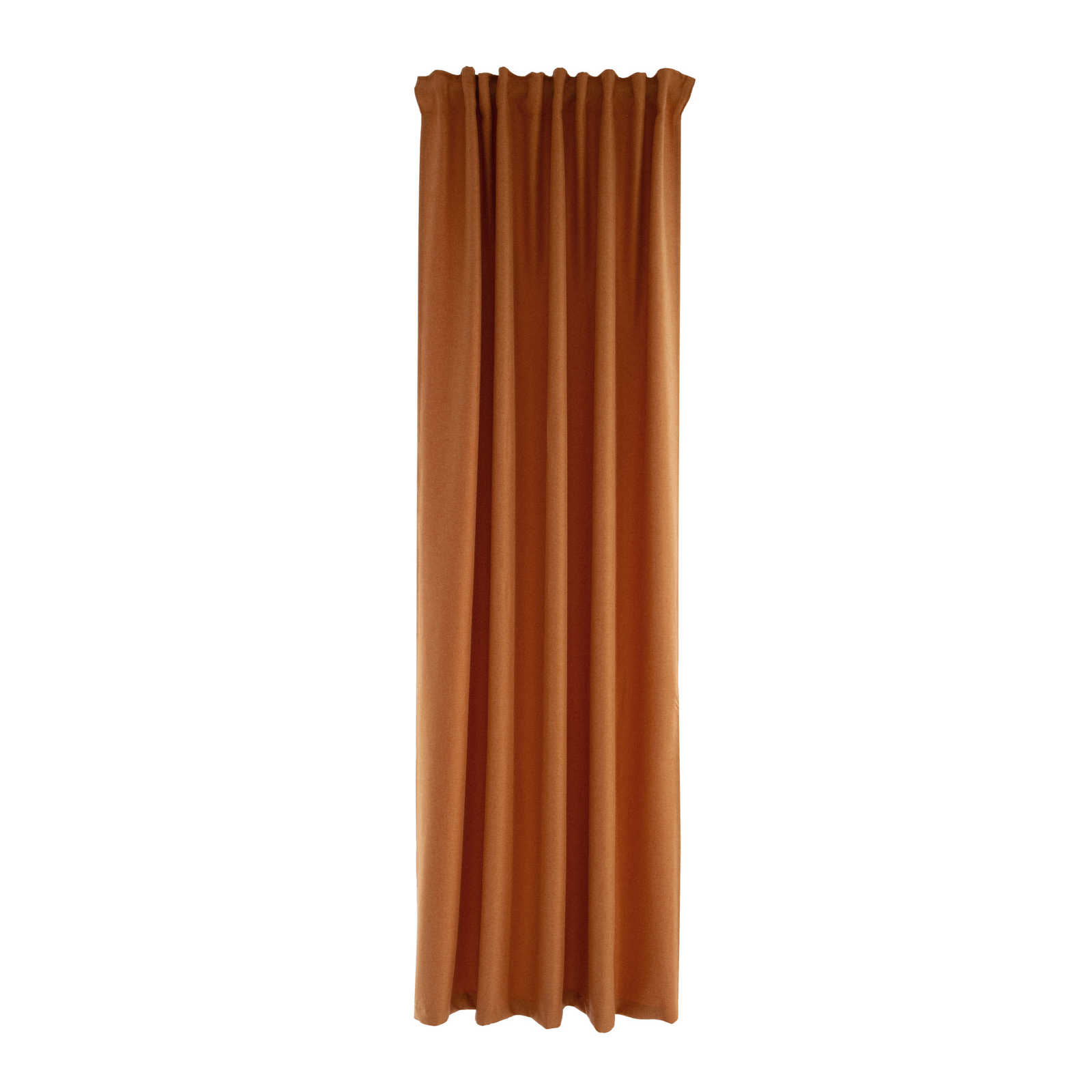 Decorative loop scarf 140 cm x 245 cm synthetic fibre terracotta
