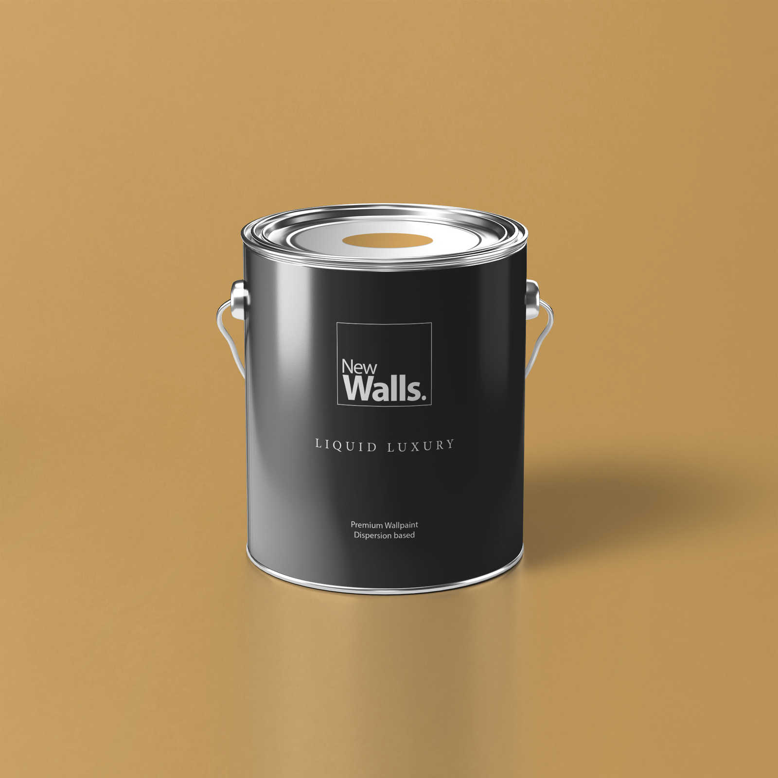 Premium Wall Paint refreshing mustard yellow »Beige Orange/Sassy Saffron« NW812 – 5 litre
