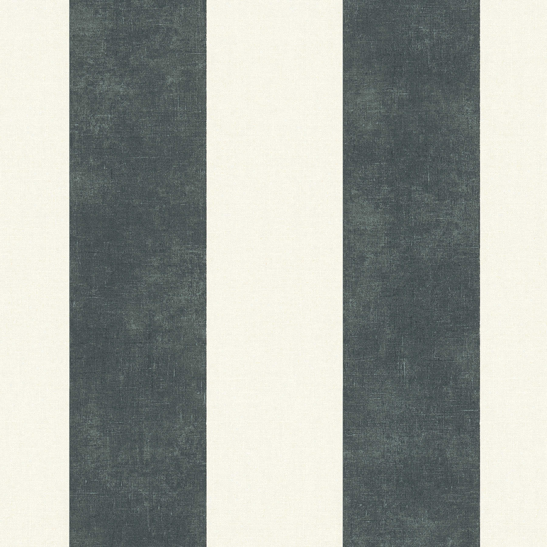 Black and white non-woven wallpaper block stripes pattern
