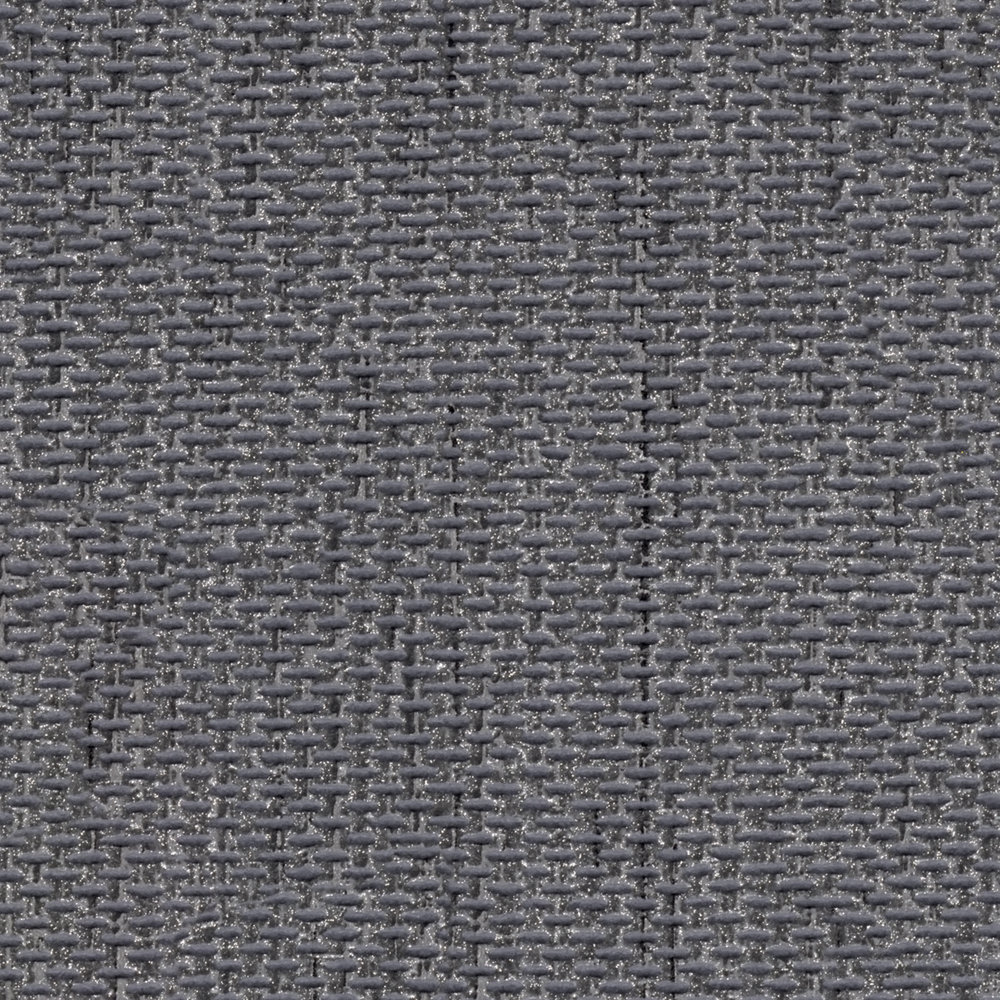             Carta da parati in lino con struttura tessile - grigio, nero
        