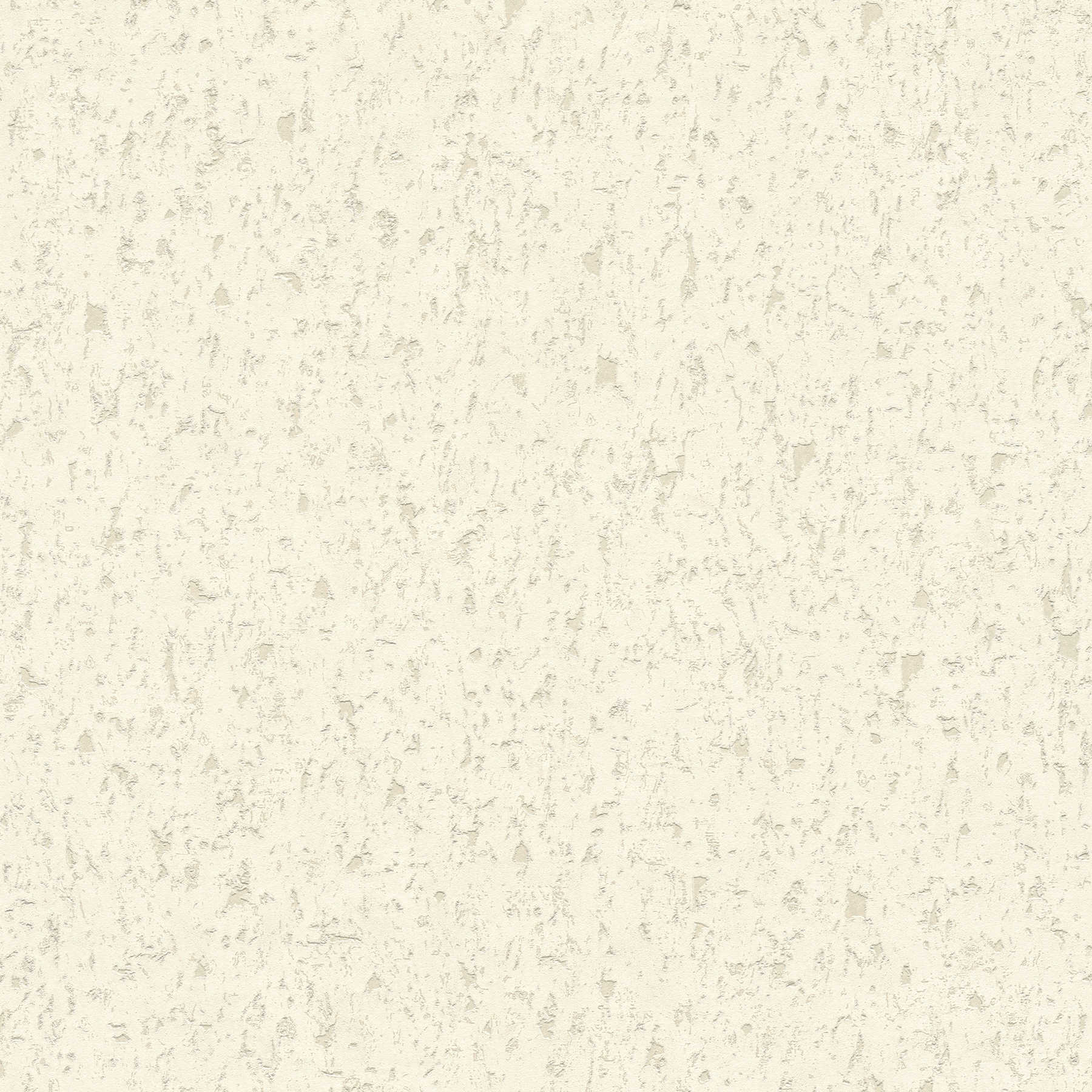 Papel pintado no tejido de aspecto corcho con efecto metálico - gris, blanco
