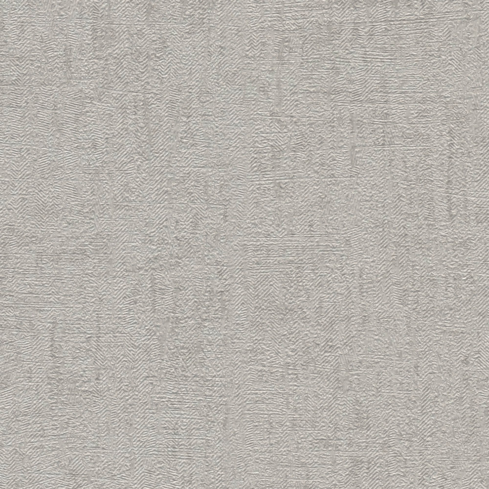             Carta da parati lucida in tessuto non tessuto color greige con disegno della struttura - grigio, metallizzato
        