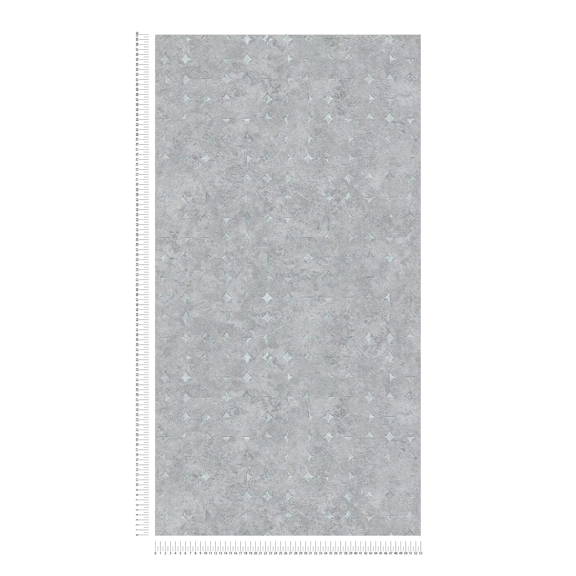             papier peint en papier avec formes géométriques et accents brillants - gris, argenté
        