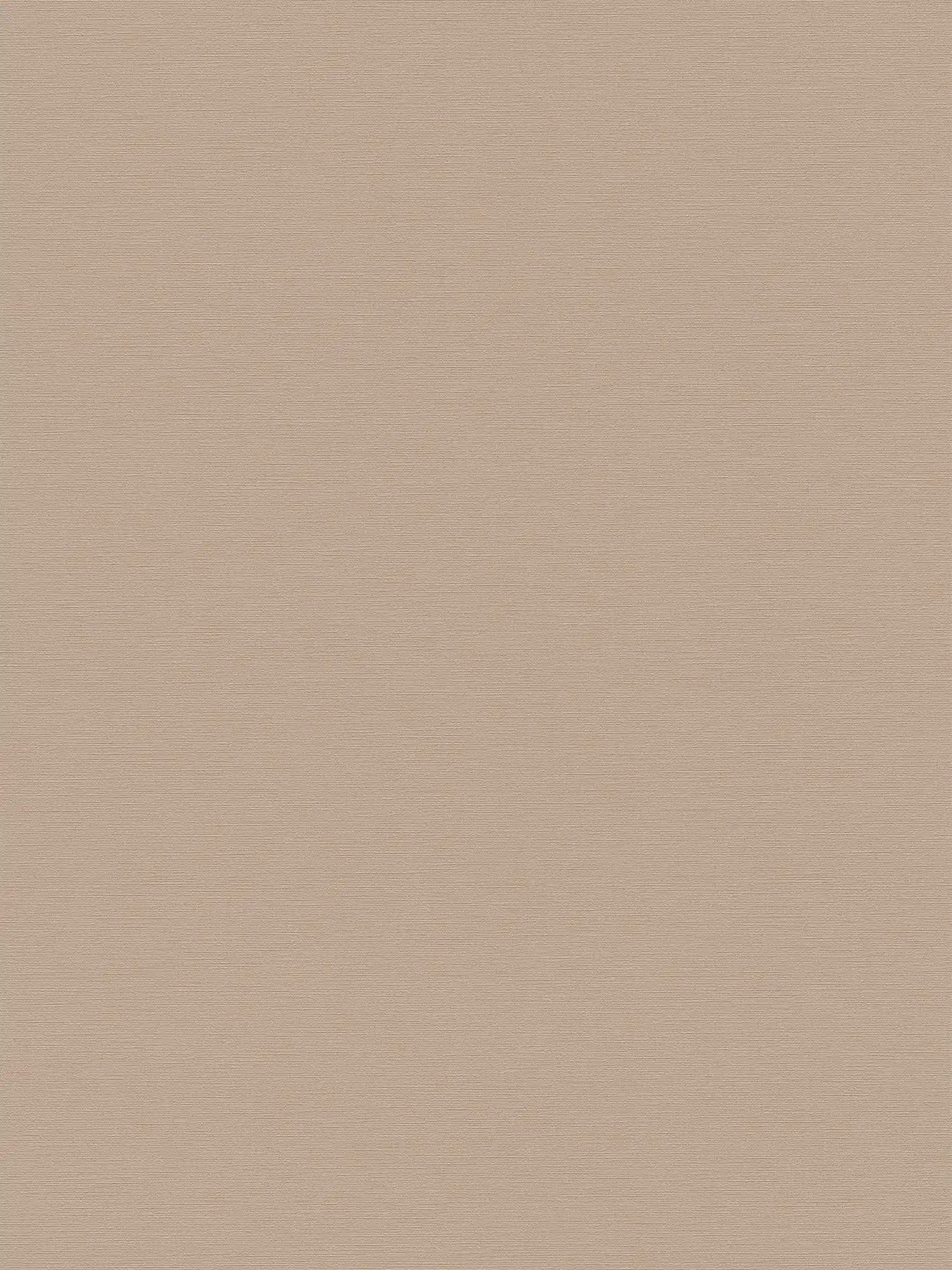         Discreet plain wallpaper in linen look - beige
    