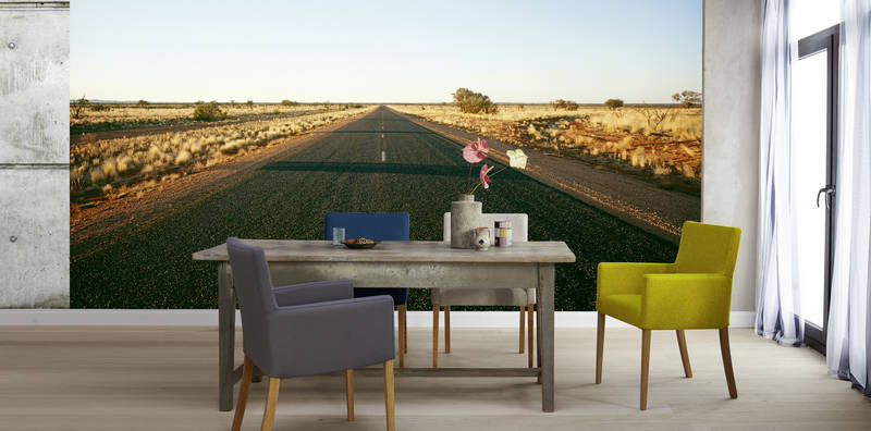             Photo wallpaper desert highway & wide horizon
        
