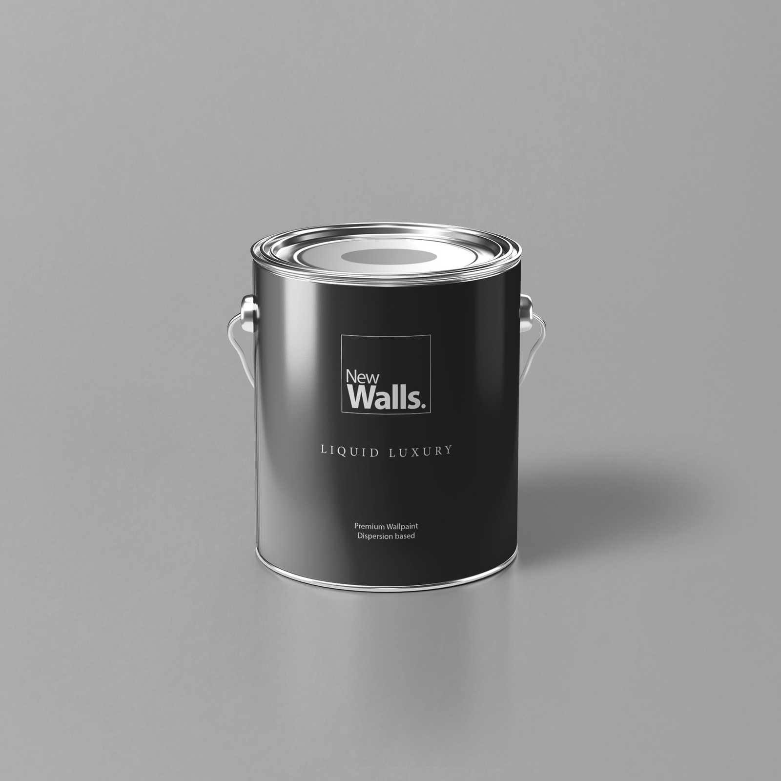 Premium Wall Paint Balanced Silver »Industrial Grey« NW101 – 2.5 litre
