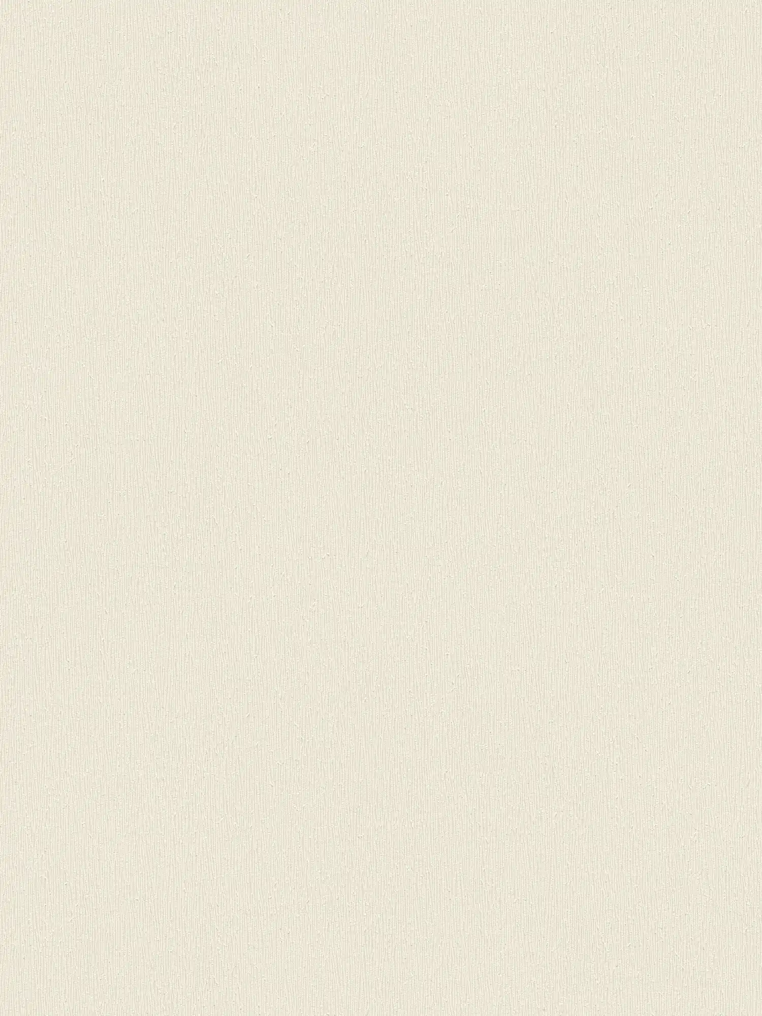 Cream non-woven wallpaper with monochrome texture design - cream, white
