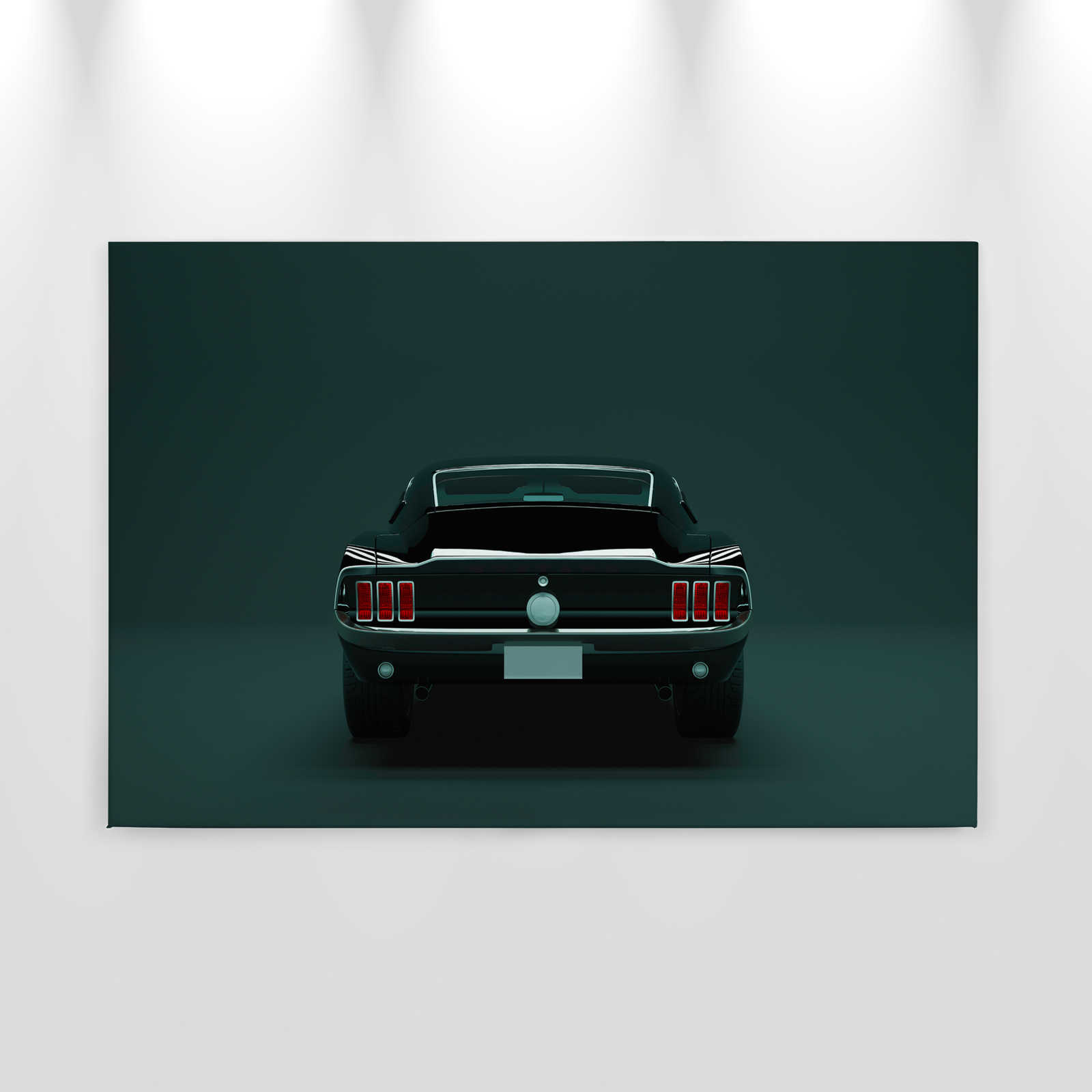             Mustang 3 - Amerikaanse Muscle Car Canvas Schilderij - 0.90 m x 0.60 m
        