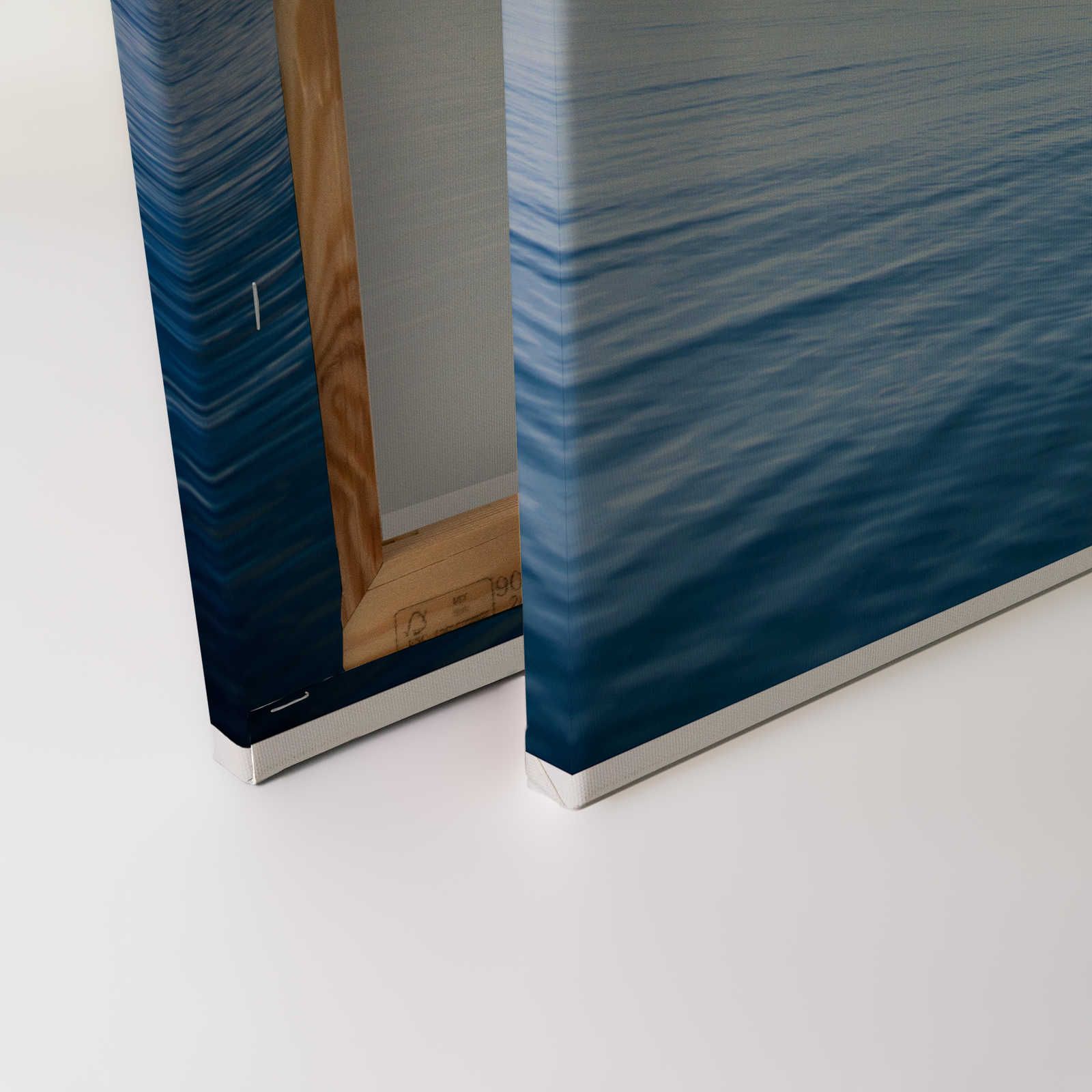             Canvas schilderij open zee met wolken - 1,20 m x 0,80 m
        