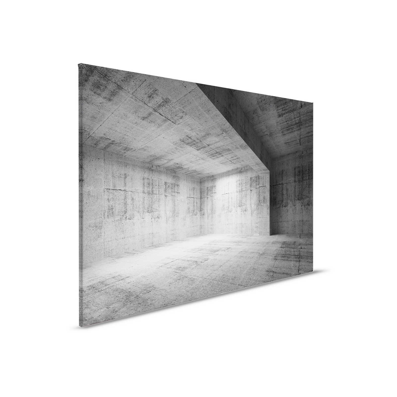         Canvas painting Concrete Room with 3D effect - 0.90 m x 0.60 m
    