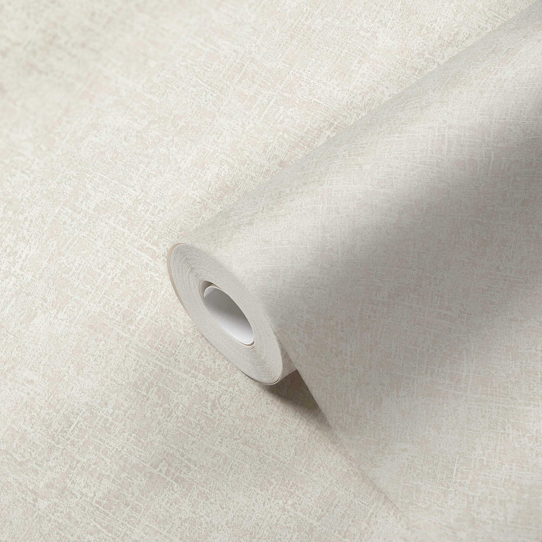             Plain white wallpaper with embossed structure
        