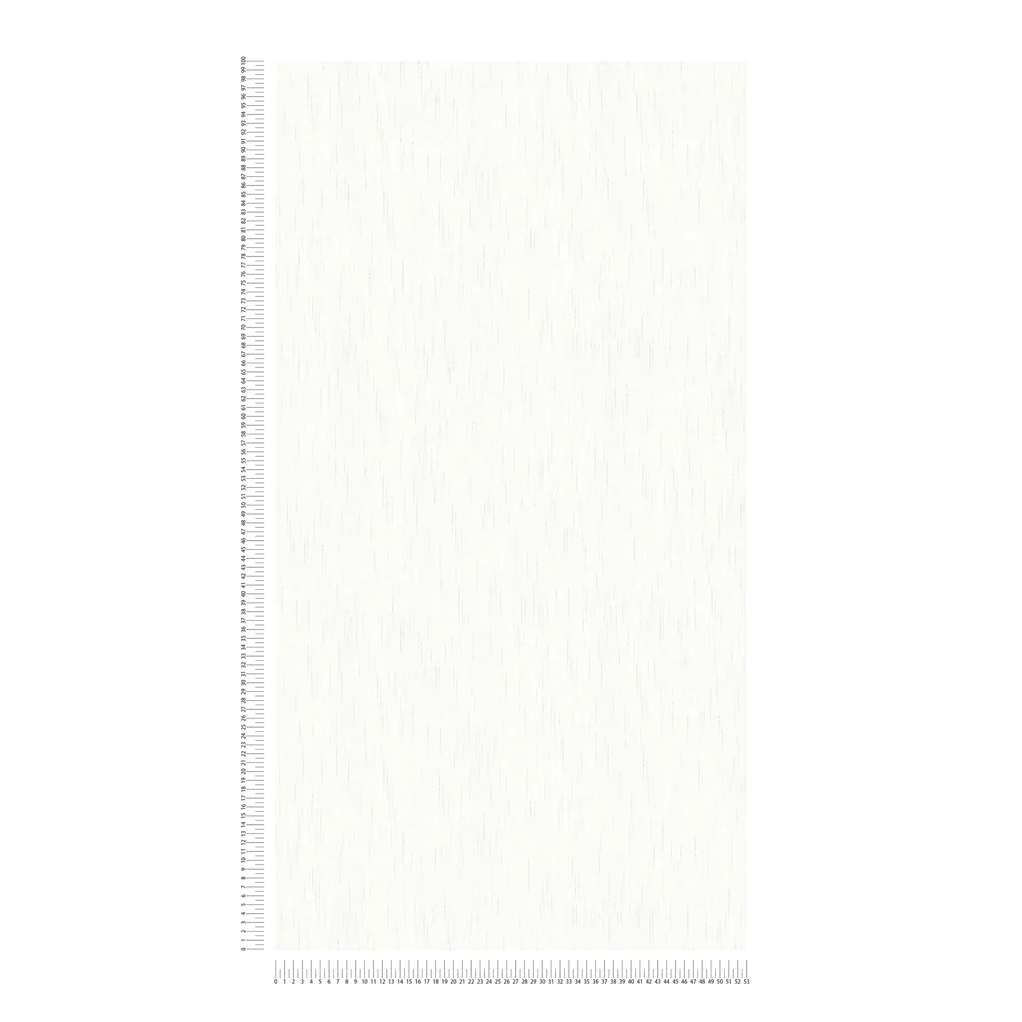             Carta da parati a tinta unita in tessuto non tessuto bianca con fili metallici screziati
        
