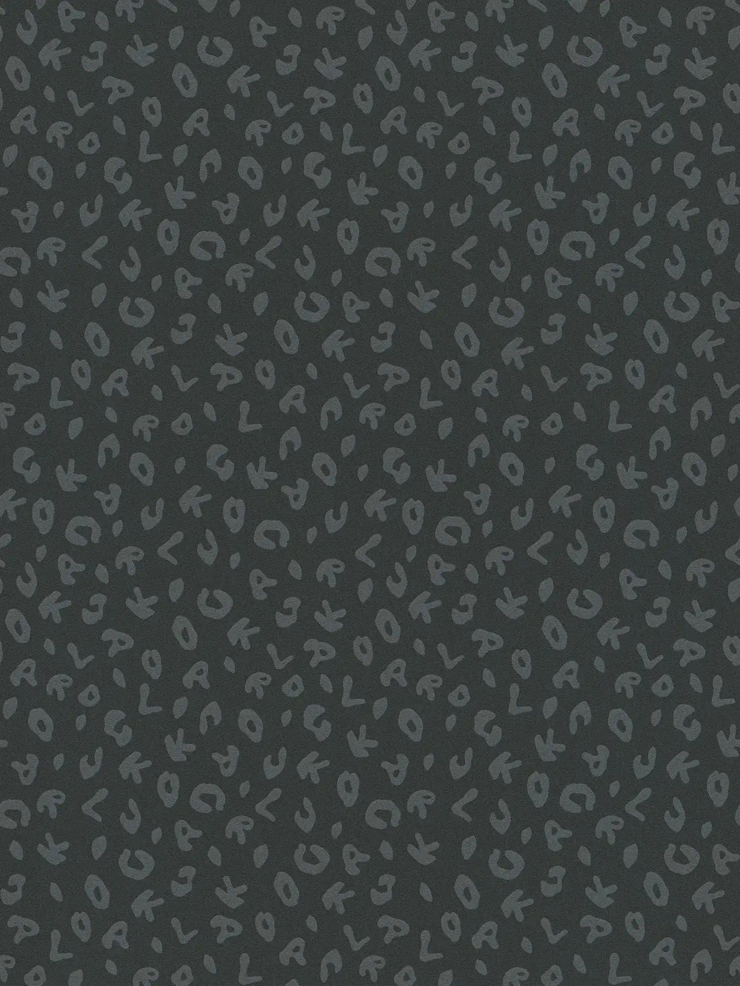         Karl LAGERFELD Papier peint argenté imprimé léopard - métallique, noir
    
