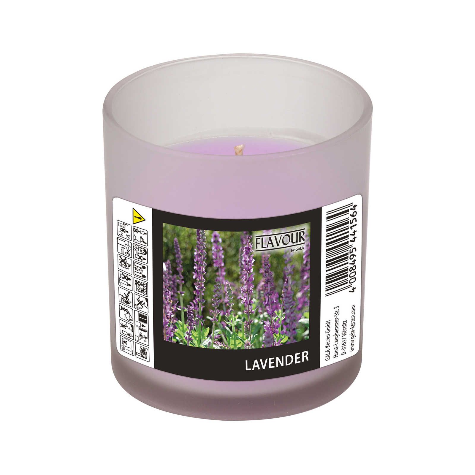             Lavender scented candle with delicate fragrance - 110g
        