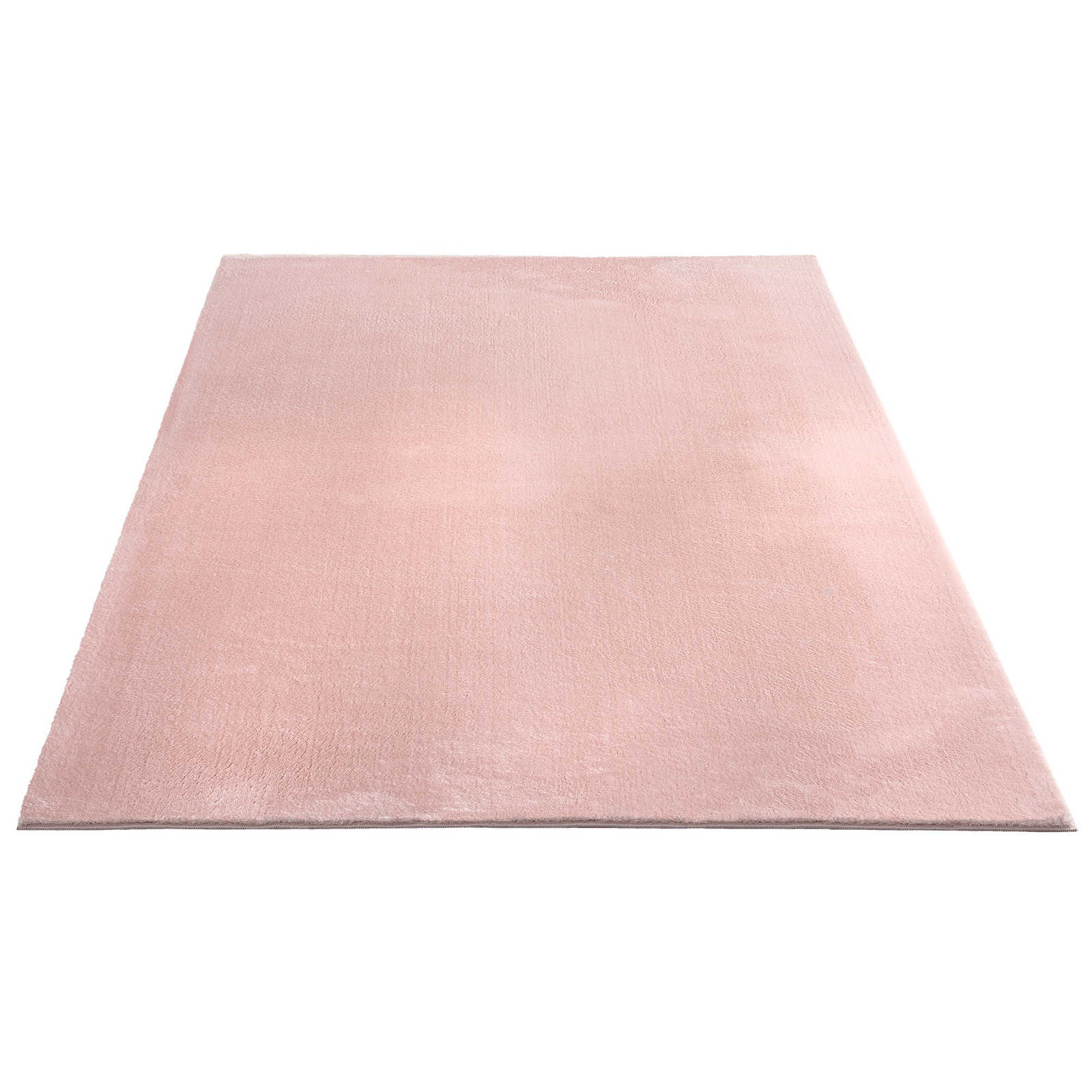 Delicate pile carpet in pink - 340 x 240 cm
