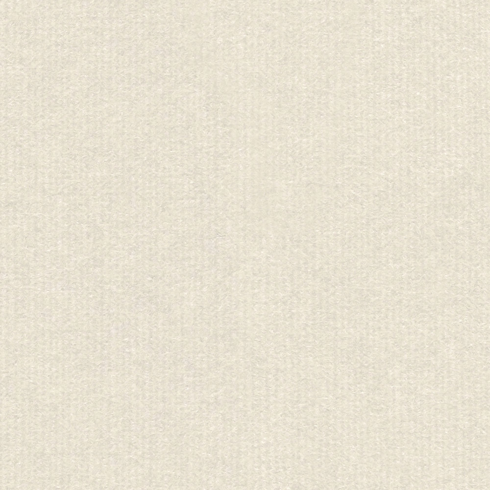             Papier peint beige clair avec design textile & effet chatoyant - beige
        