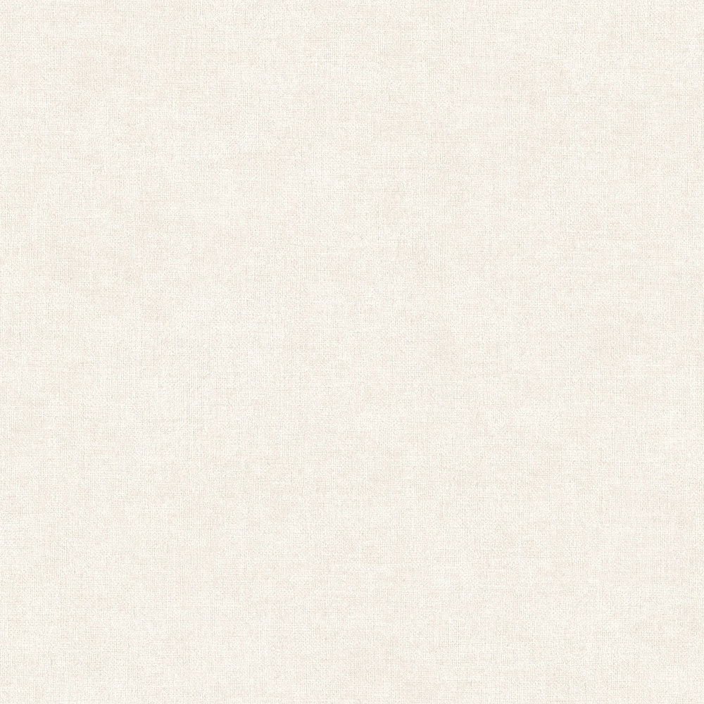             Plain wallpaper cream white, matte with textured pattern
        