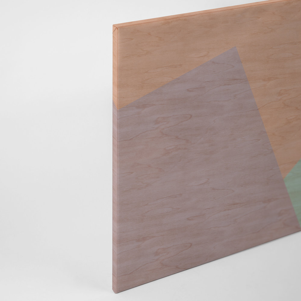             Inaly 1 - Tableau abstrait coloré sur toile en structure contreplaquée - 0,90 m x 0,60 m
        