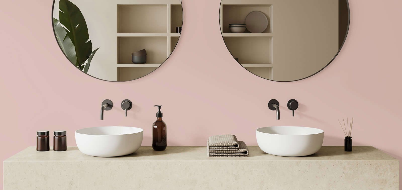 Premium wall paint old pink