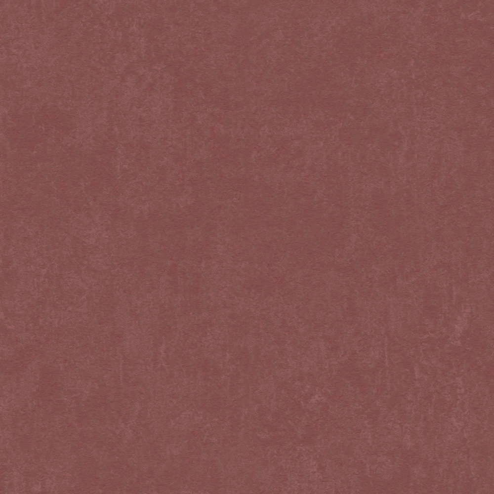             Papier peint bordeaux uni avec motif structuré - rouge
        