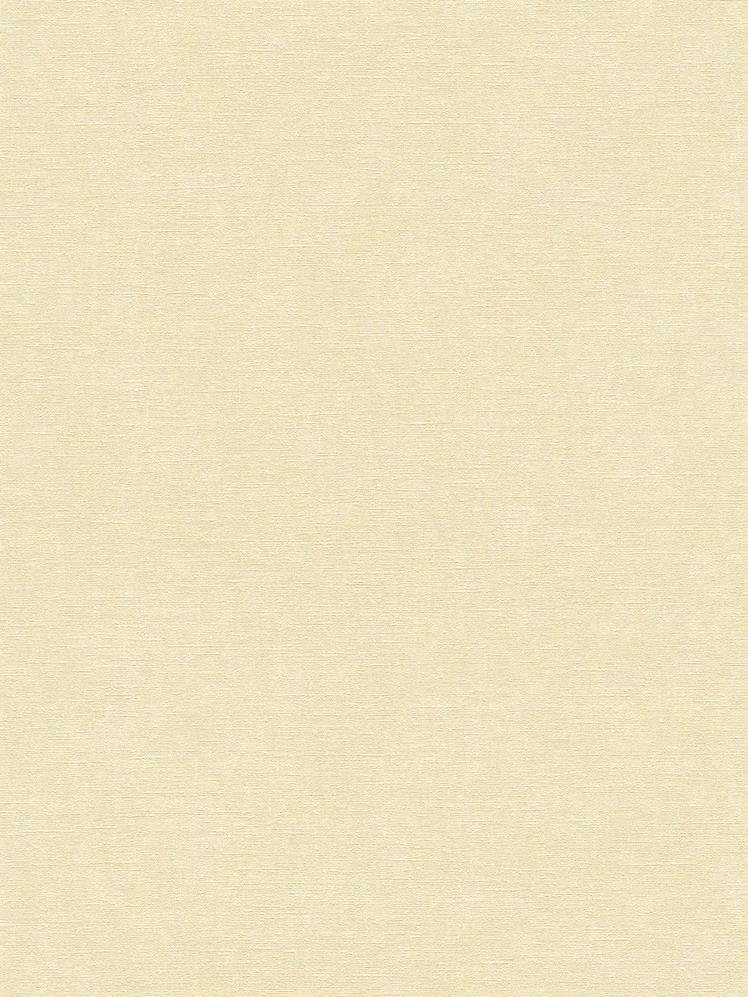 Non-woven wallpaper, single-coloured, textile look - beige
