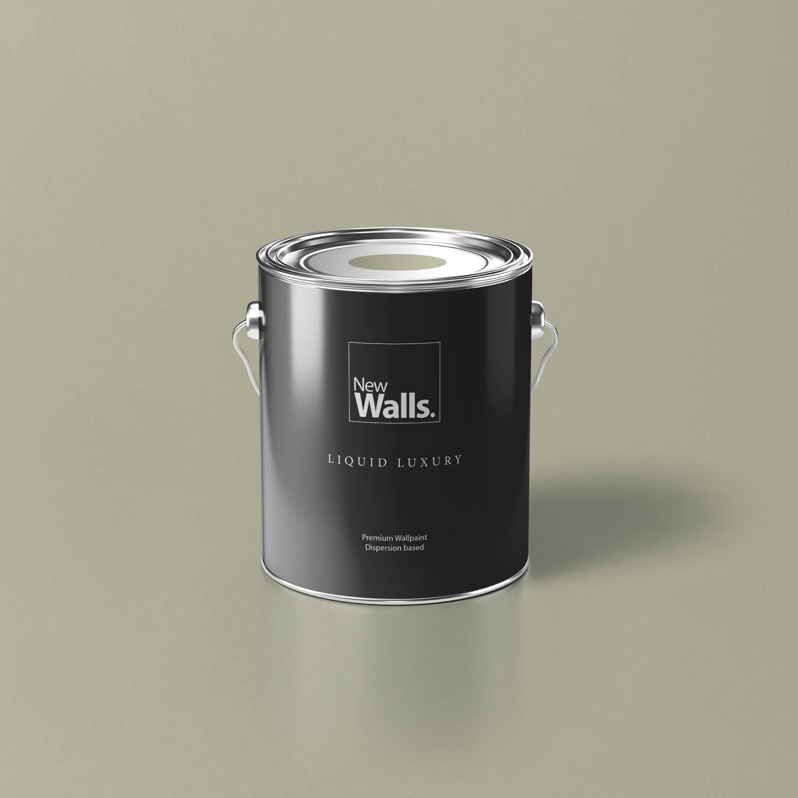 Premium Wall Paint Soft Khaki »Lucky Lime« NW607 – 2.5 litre

