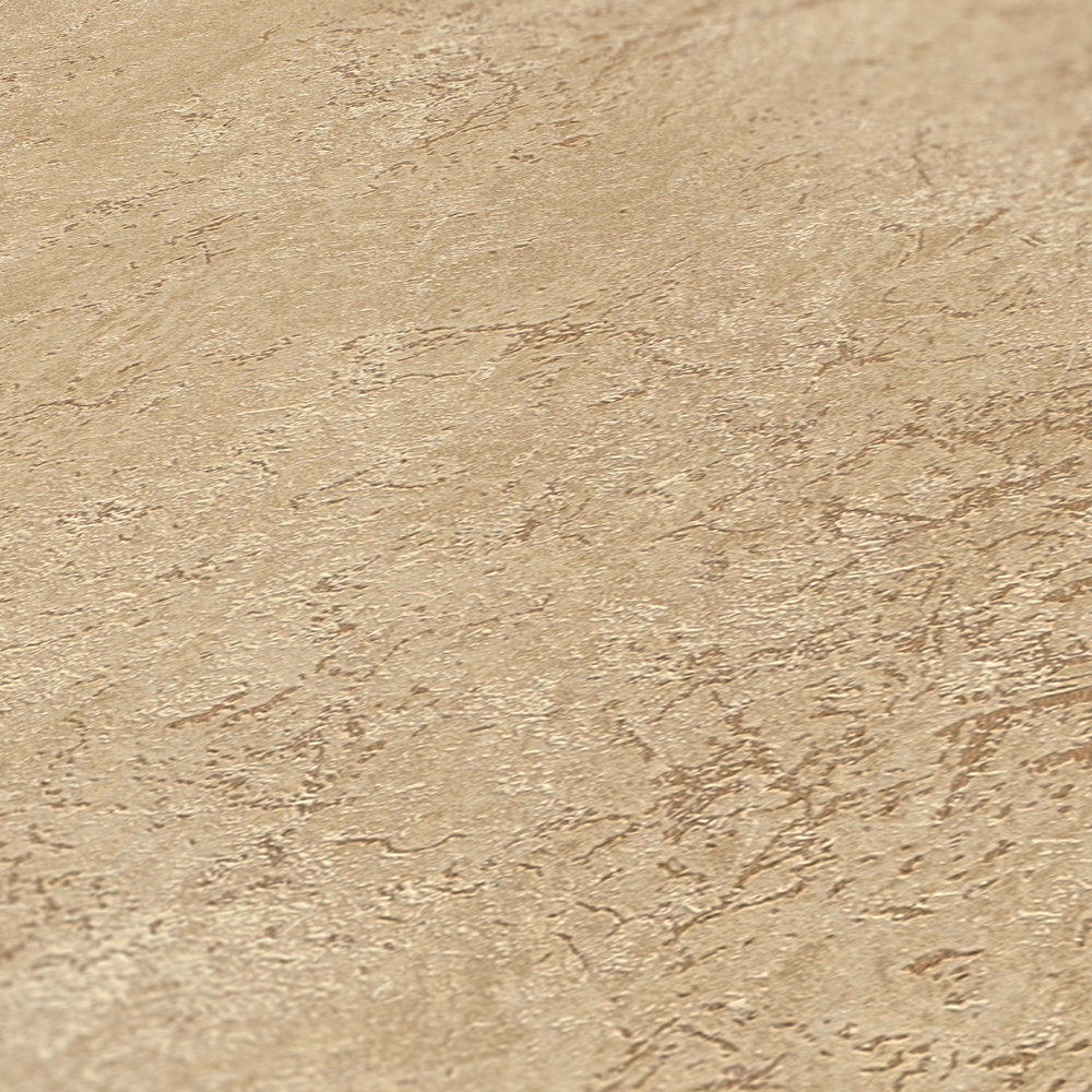             Papel pintado de aspecto de piedra beige claro en aspecto de piedra arenisca
        