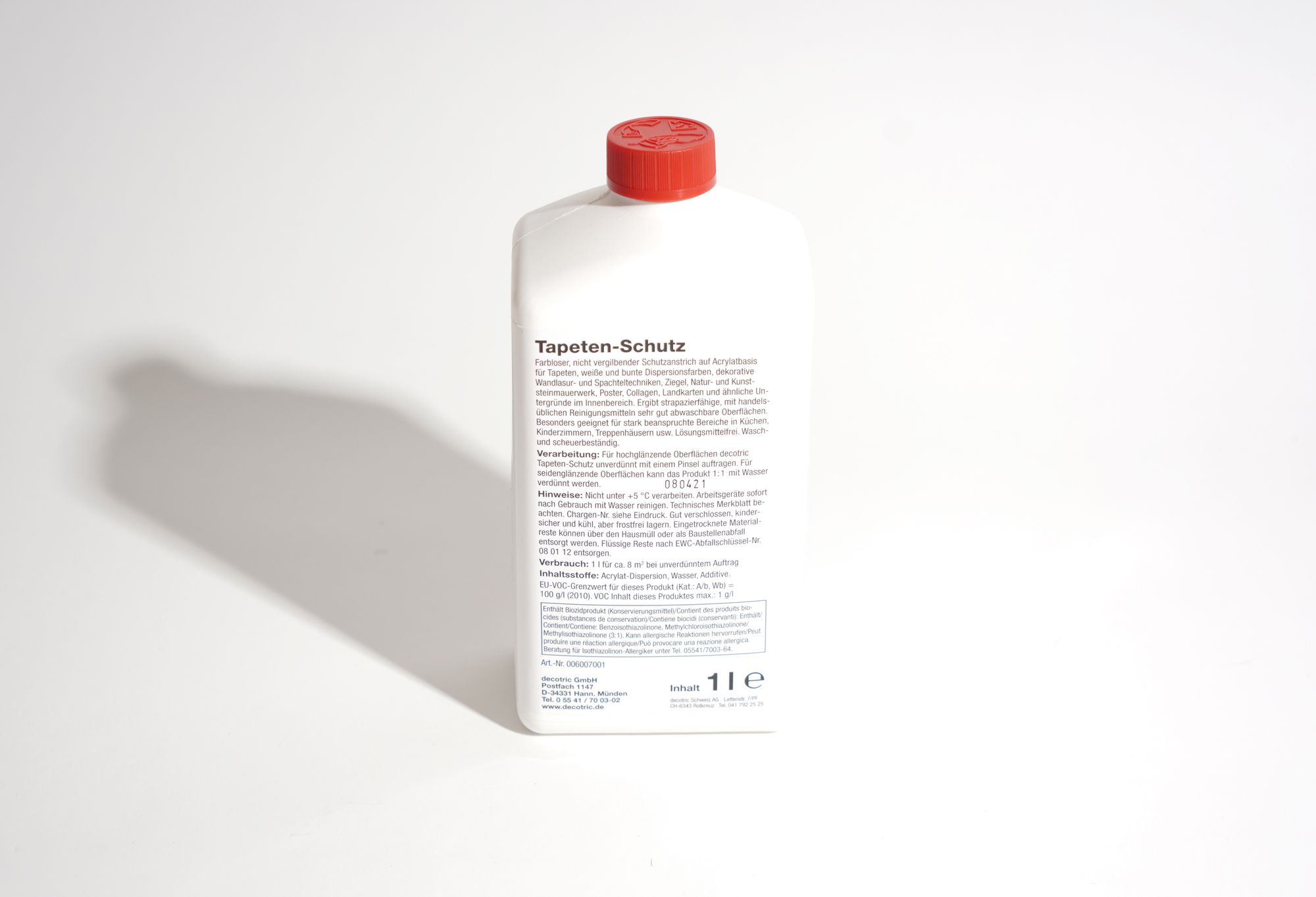 Product image protective coating for wallpaper to seal against water and dirt AS909019