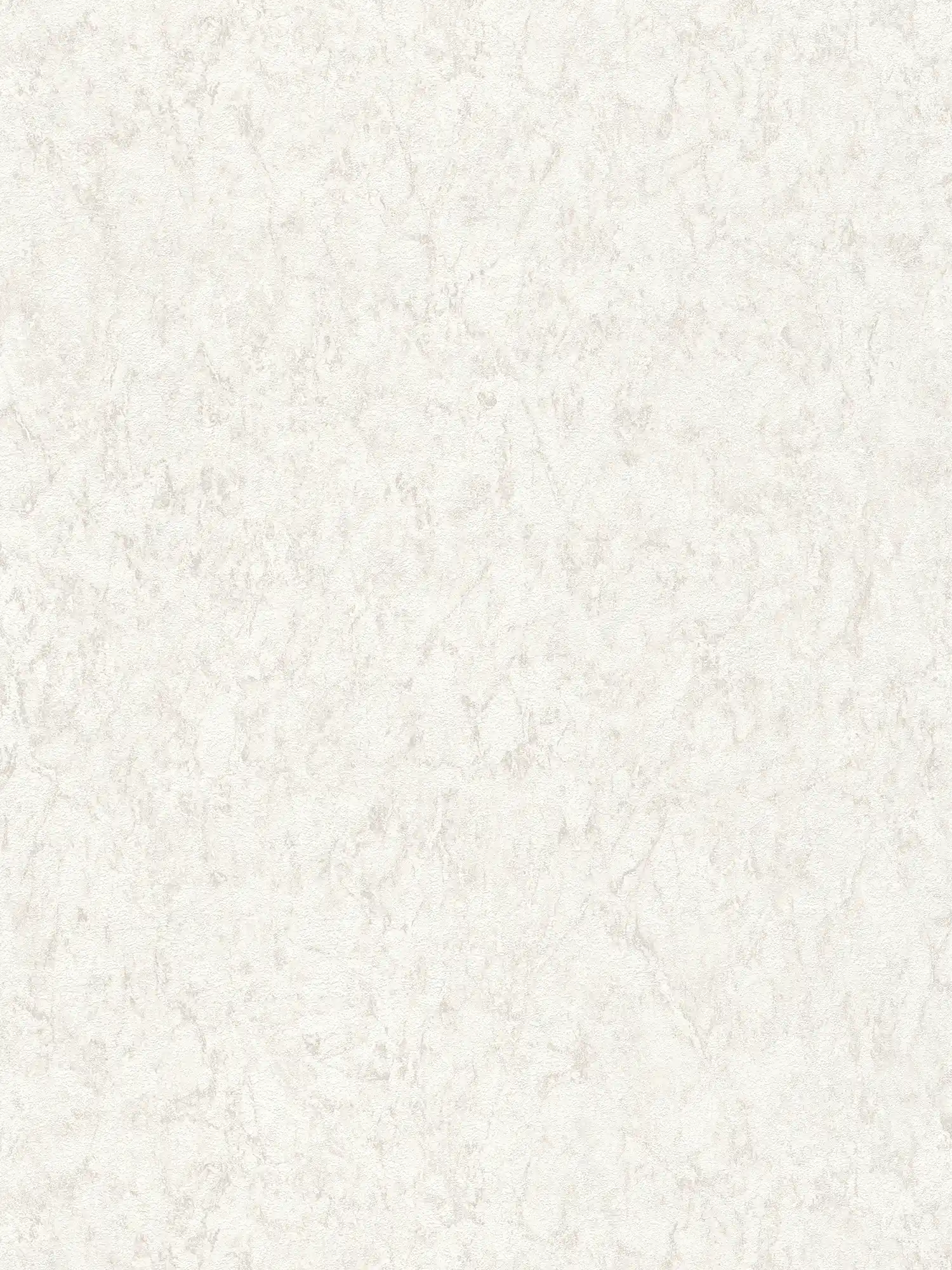Plain wallpaper with texture effect & mottled design - white, grey
