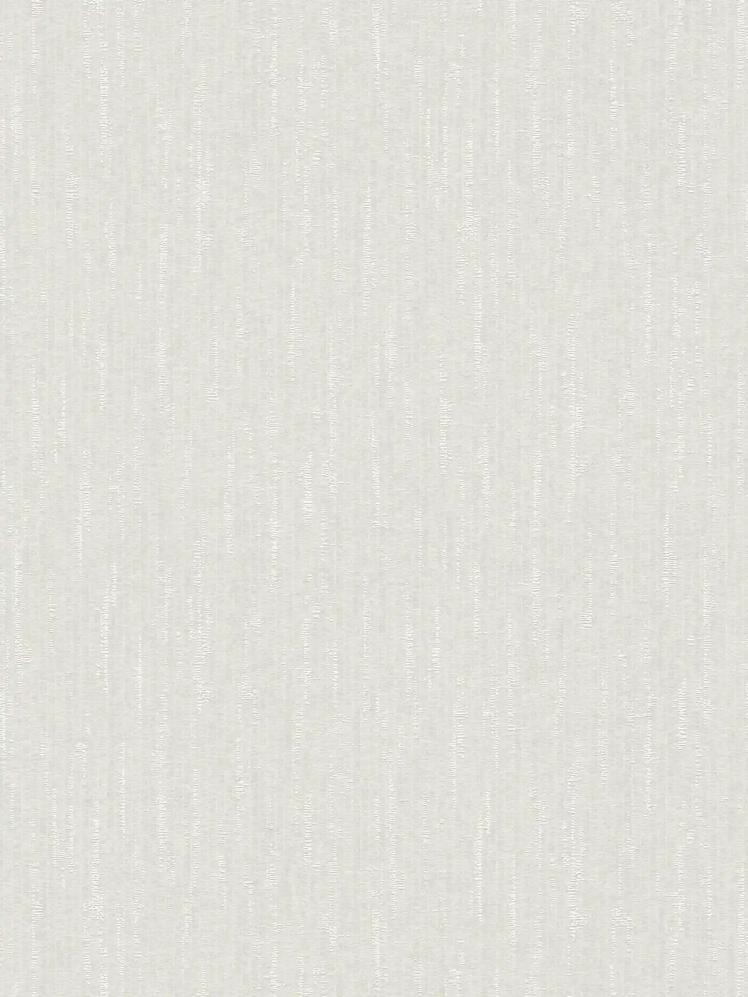         White non-woven wallpaper with glitter effect and texture design - white
    