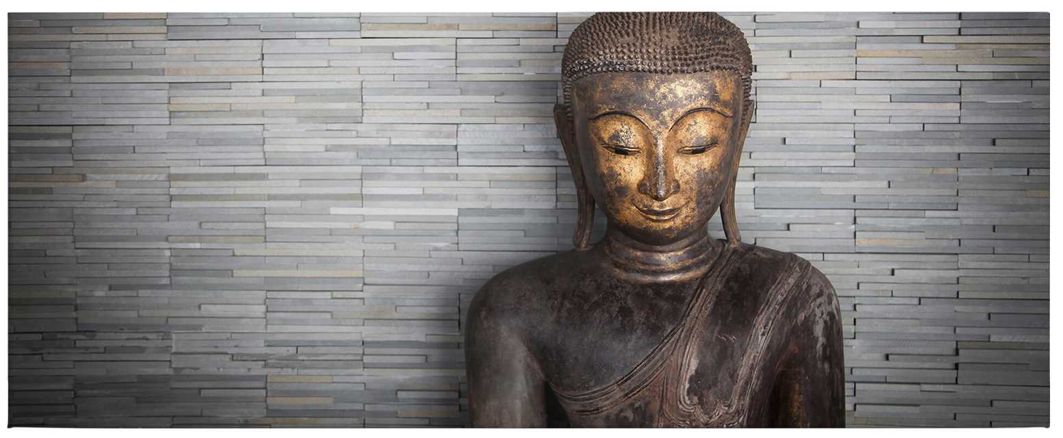             Quadro su tela Buddha - 1,00 m x 0,40 m
        