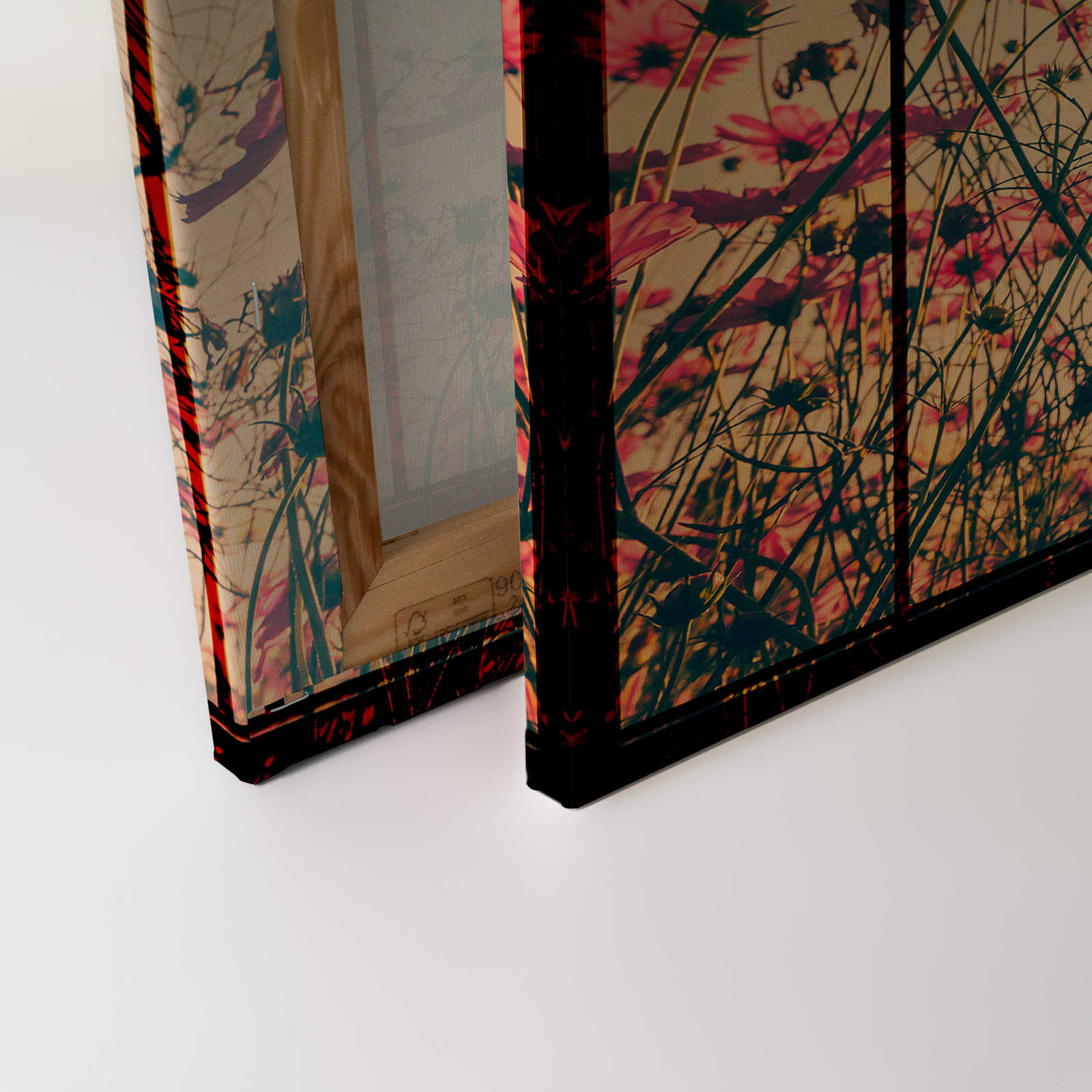             Prato 1 - Quadro su tela di Muntin con prato fiorito - 0,90 m x 0,60 m
        