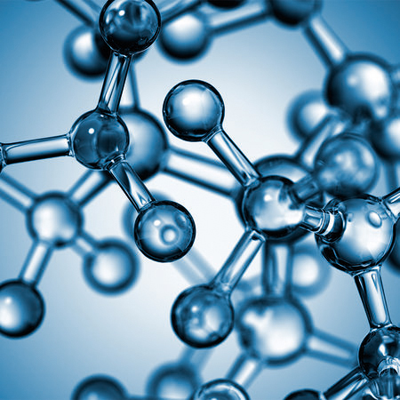         Molecular compounds mural - Graphic design
    