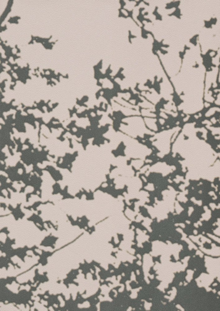             Papier peint Nouveauté - papier peint à motifs Cimes d'arbres noir & gris
        