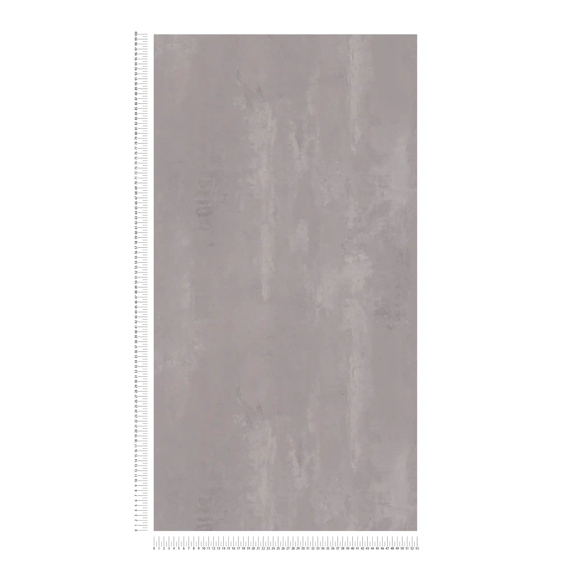             Papier peint intissé effet béton balayé - gris
        