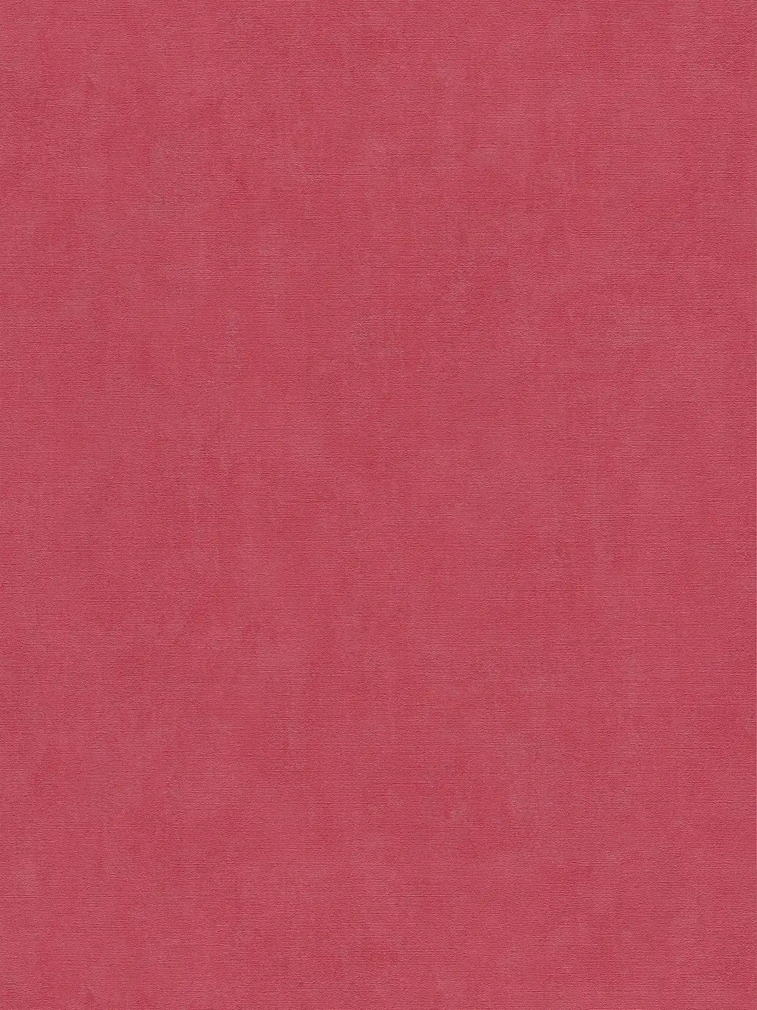 Papier peint rouge chiné avec gaufrage structuré pour salon
