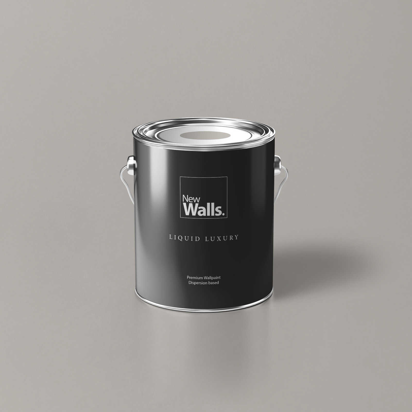 Premium Wall Paint soft silk grey »Creamy Grey« NW111 – 2,5 litre
