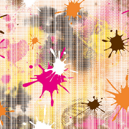         Photo wallpaper graphic design with colourful splashes of colour
    