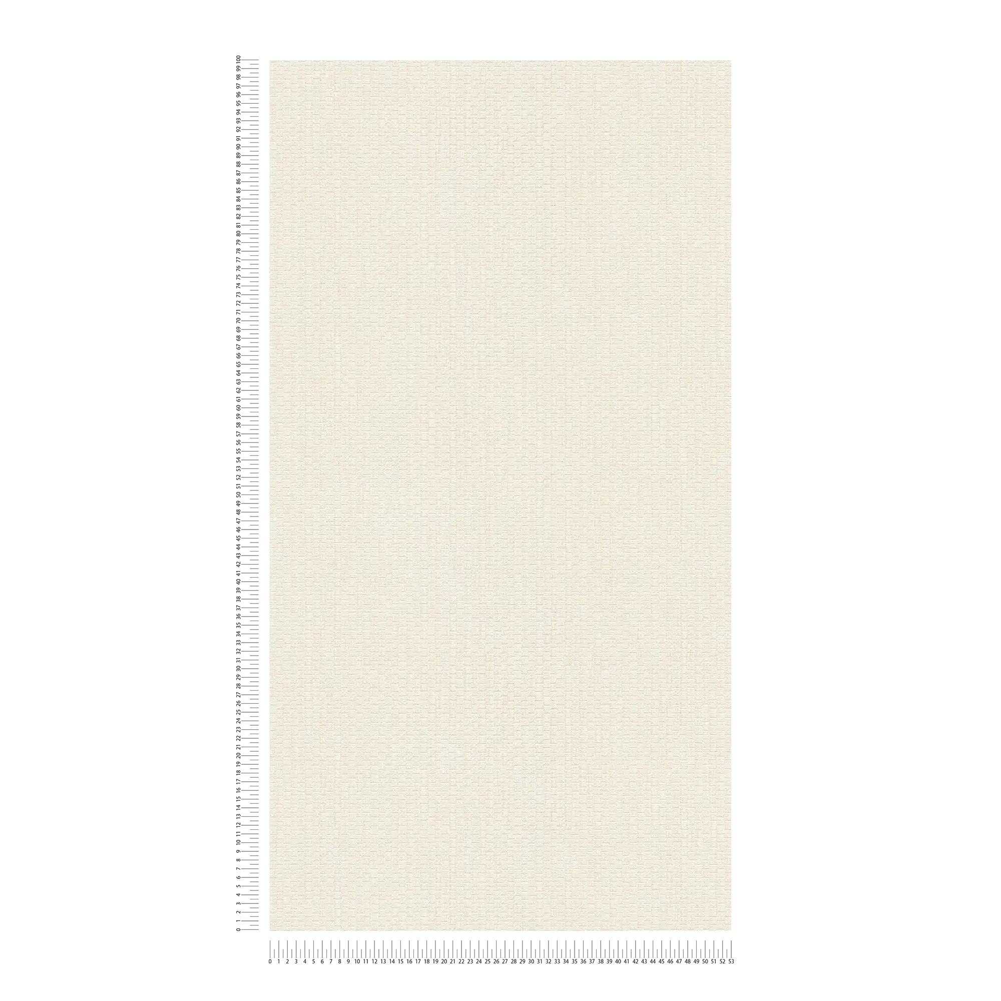             Carta da parati con disegno di stuoie di rafia - crema, bianco
        