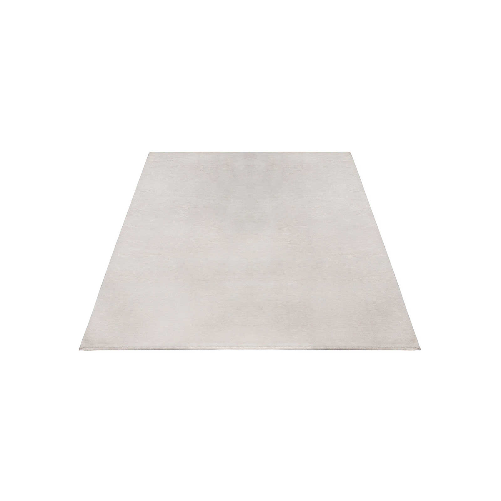 Knuffelzacht hoogpolig tapijt in lichtbeige - 200 x 140 cm
