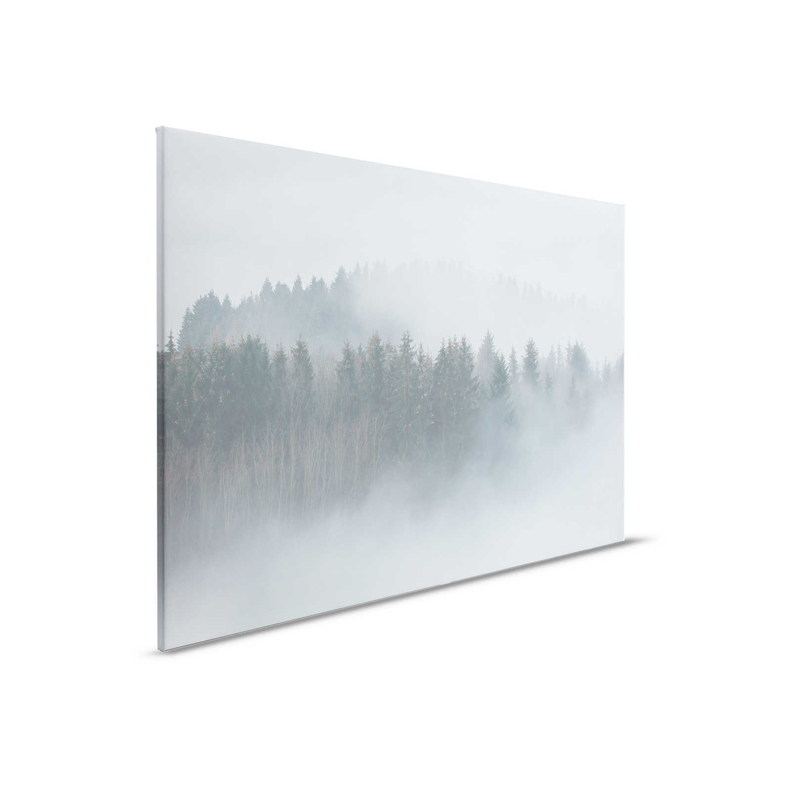         Canvas with mysterious forest in the mist - 0.90 m x 0.60 m
    