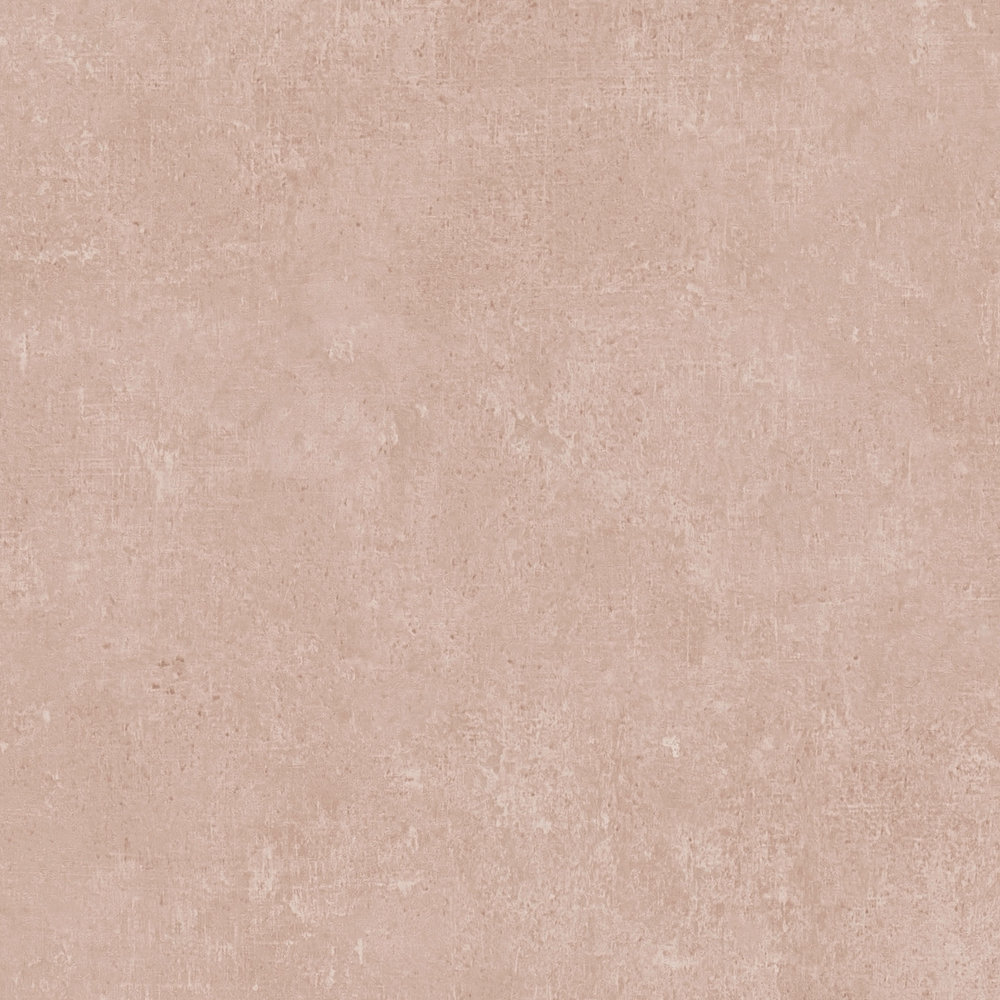             Non-woven wallpaper with tone-on-tone pattern, used look - pink
        