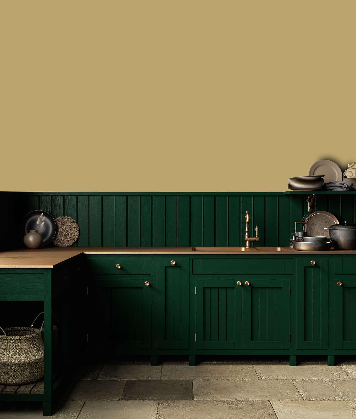             Premium Wall Paint Warm Khaki »Lucky Lime« NW605 – 1 litre
        