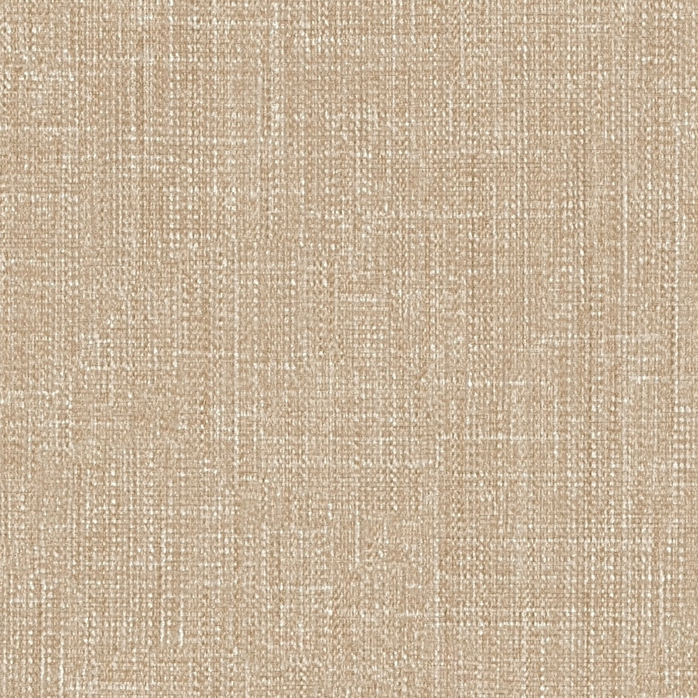             Wallpaper with textile structure - brown
        
