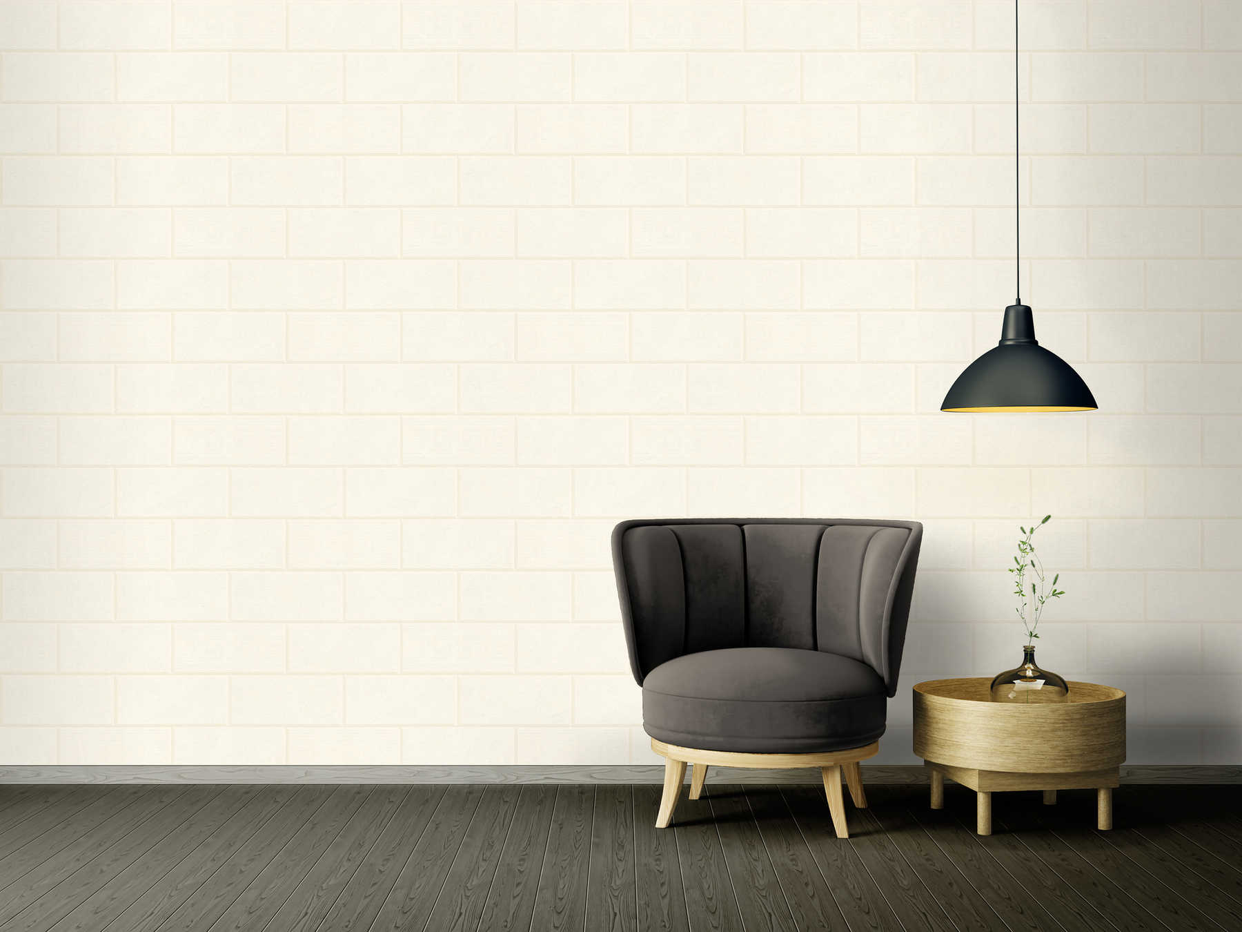             VERSACE wallpaper stone look design & meander - cream
        
