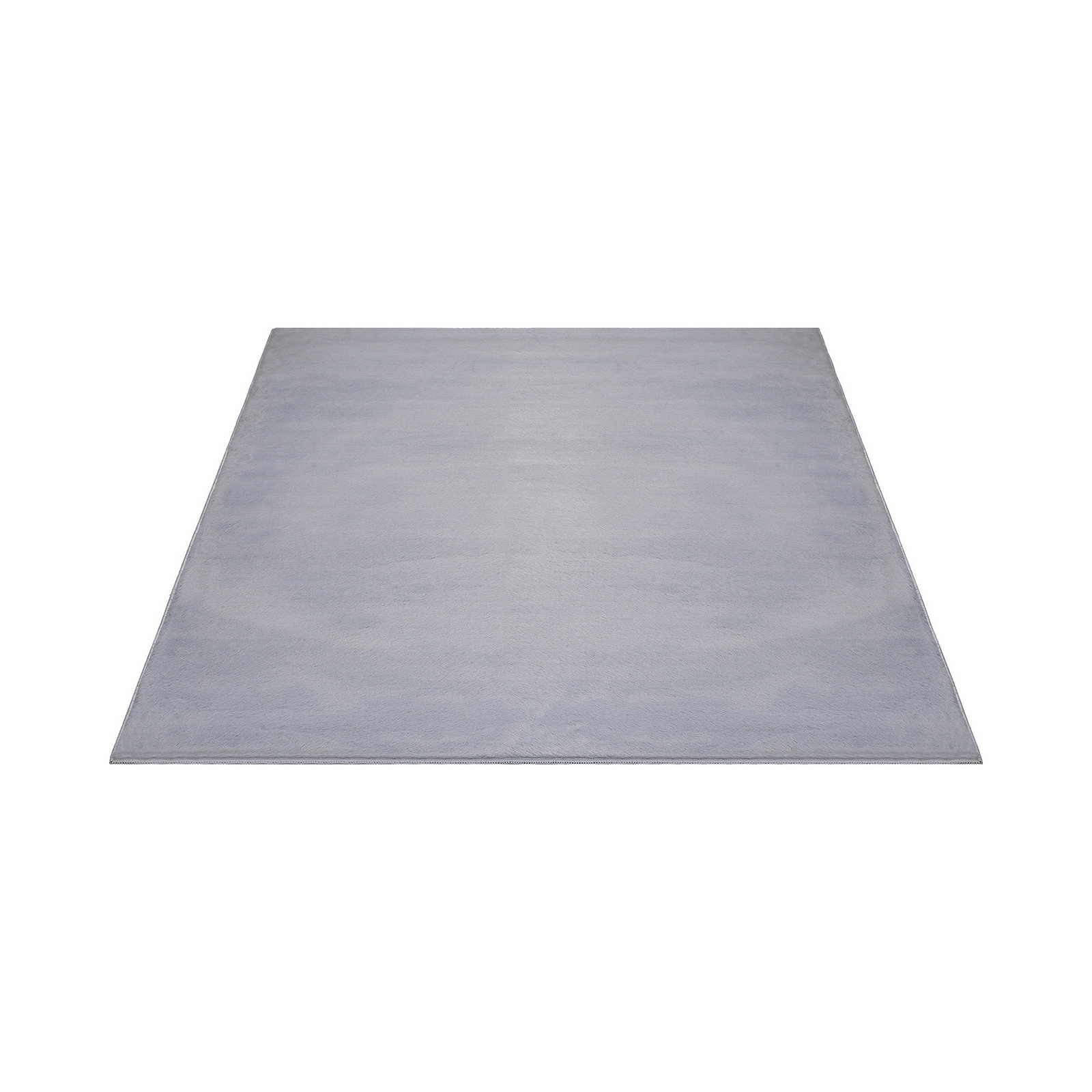 Comfortable high pile carpet in soft grey - 280 x 200 cm
