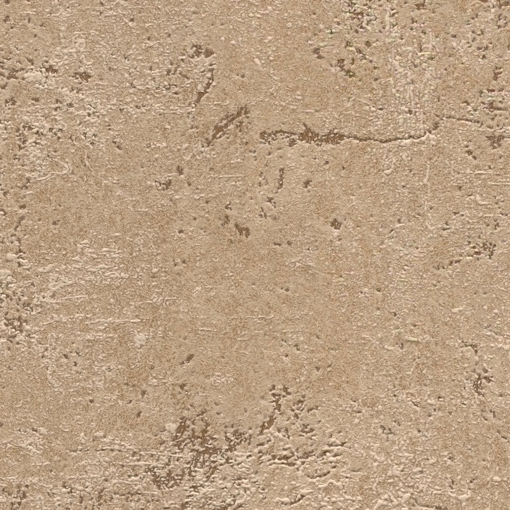             Wallpaper natural stone look marbled in warm brown
        